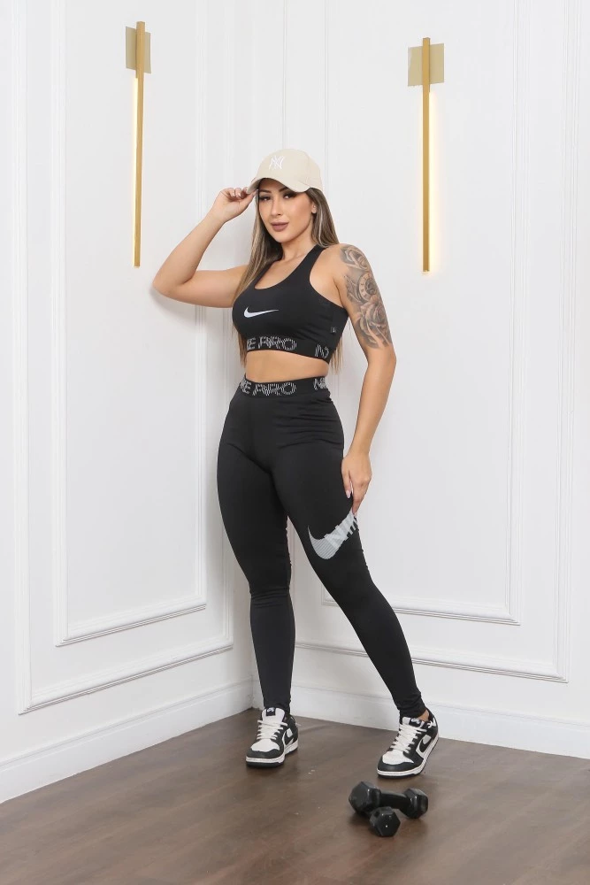 Conjunto Nike Pro 2 (Top Nadador + Legging) - Lindo Imports