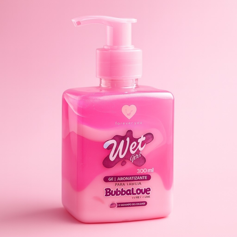 Gel Aromatizante Feminino Tutti Frutti - BubbaLove 300ml