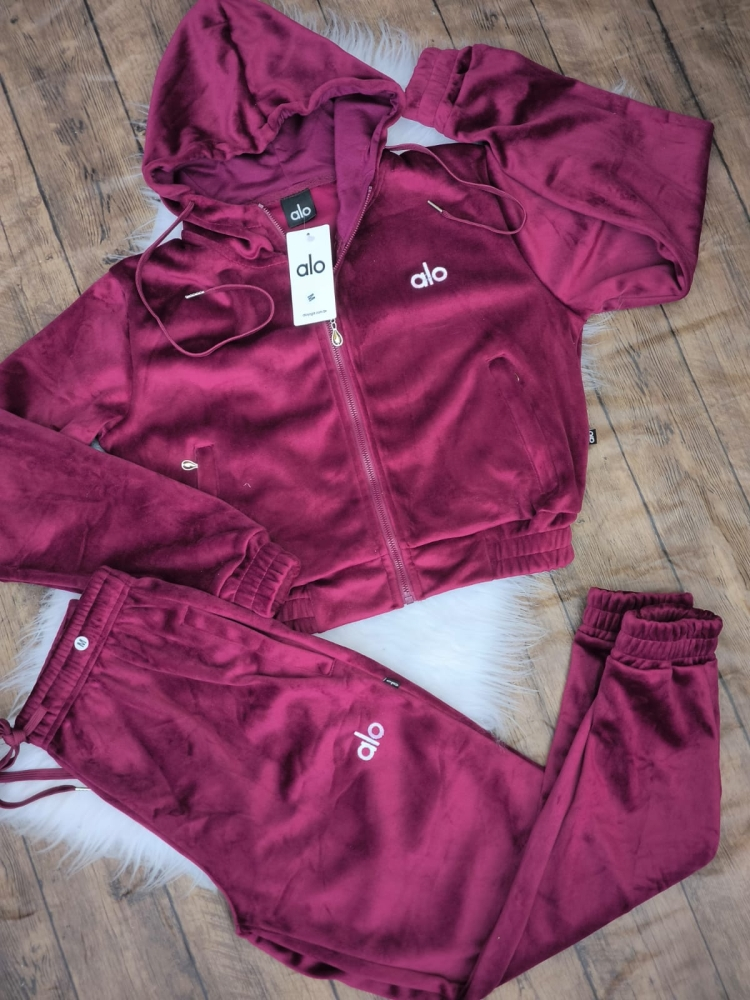 Conjunto Suede Plush Alo - Lindo Imports