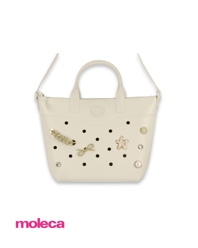 Bolsa Ivory Preta - Moleca - Aurora Calçados