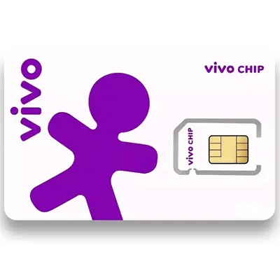CHIP VIVO COM RECARGA
